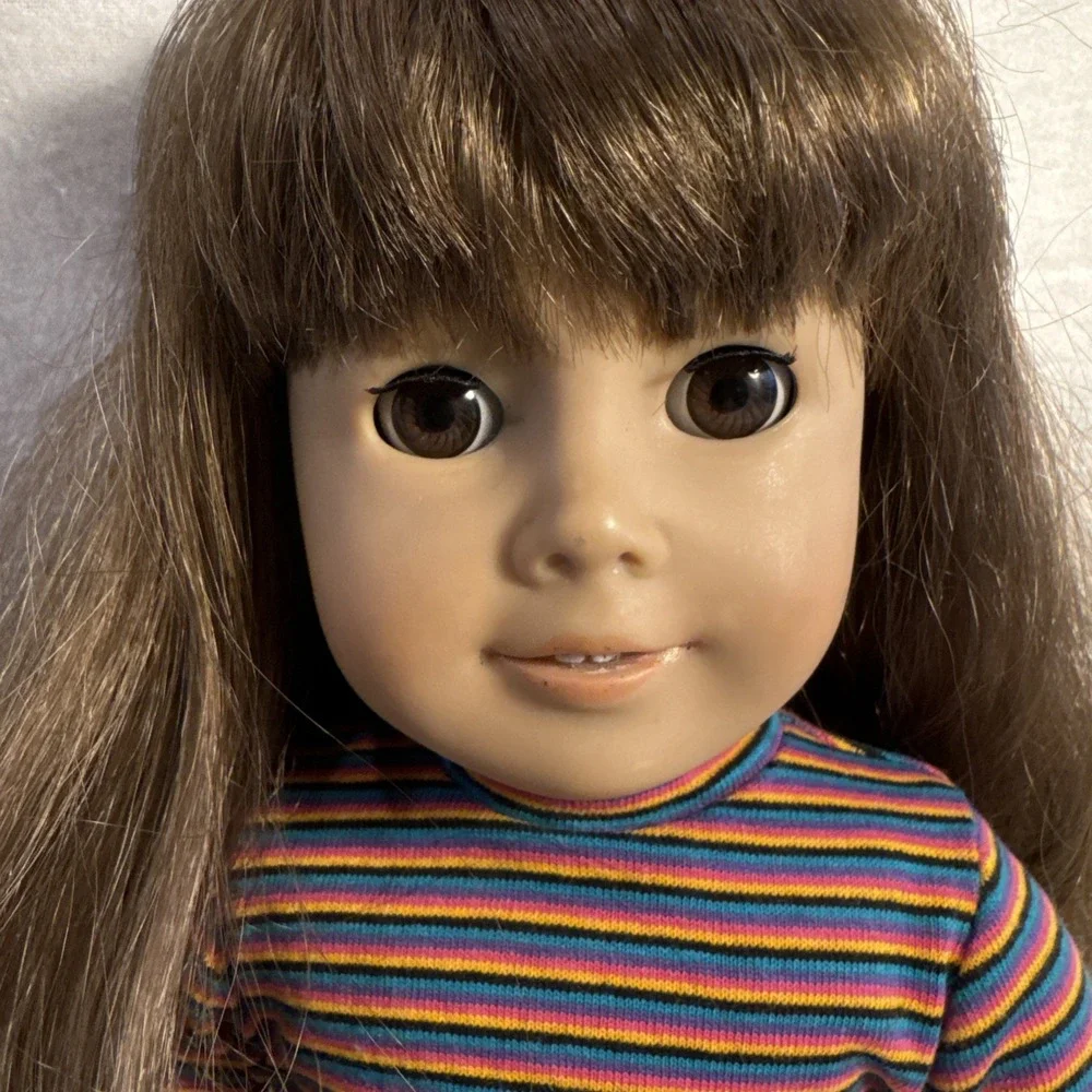 American Girl Doll 2008‎ Samantha Brunette hair brown eyes Pleasent Company 18